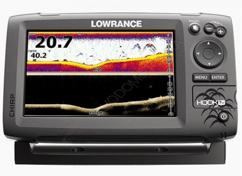 Картплоттер Lowrance Hook-7x Mid/High/DownScan